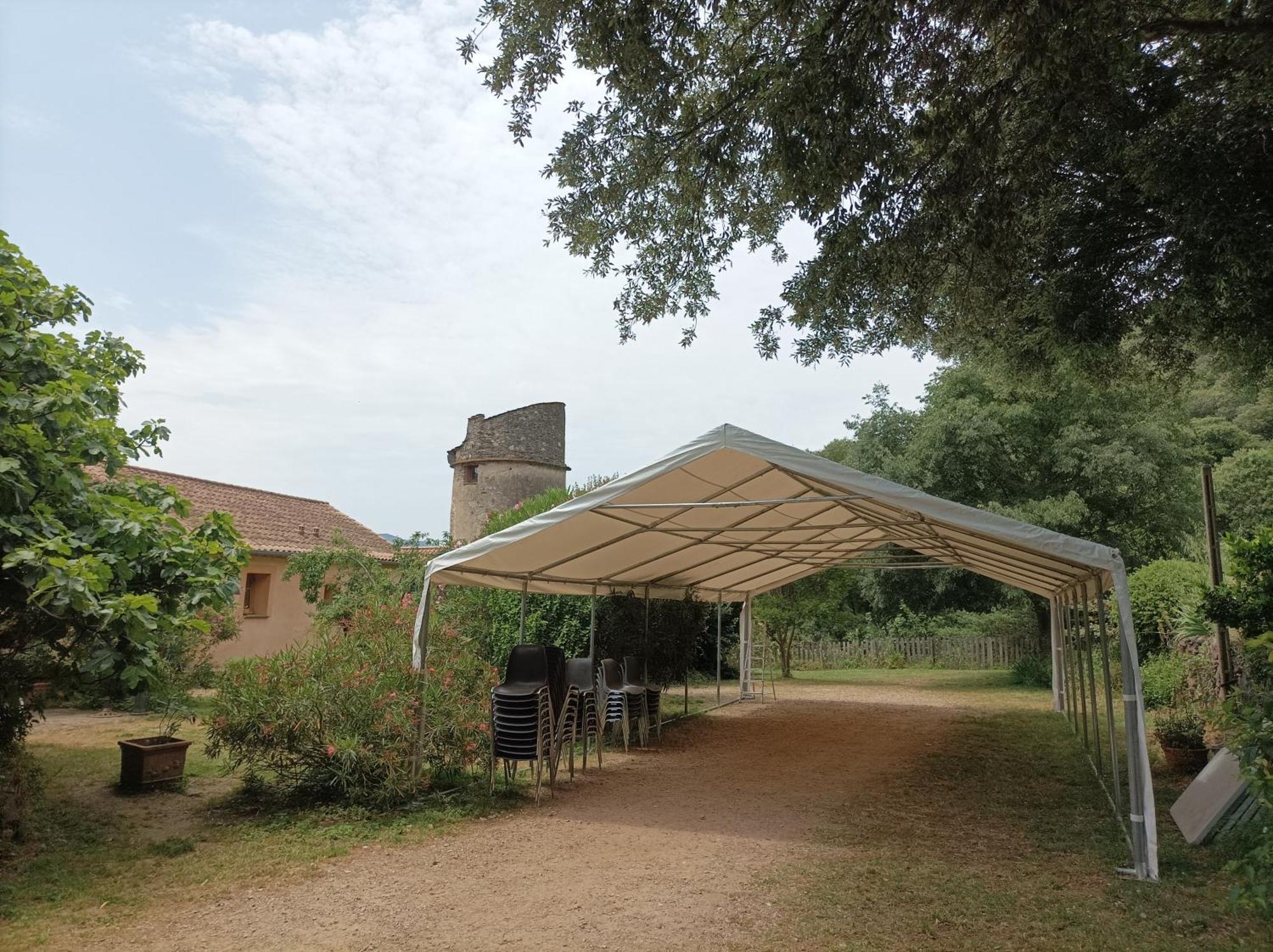 Château de Colombières sur Orb Exterior foto